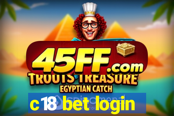 c18 bet login